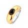Ti Sento 12173TB Bandring for Ladies Gold-Plated Silver Image 1