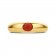 Ti Sento 12185CR Ladies' Ring Gold-Plated Silver Image 3