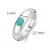 Ti Sento 12185TQ Silver Women's Ring with Turquoise Stone Image 4