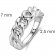 Ti Sento 12209SI Ladies' Chain Ring Silver Image 4