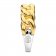 Ti Sento 12209SY Women's Chain Ring Gold-Plated Silver Image 2