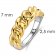 Ti Sento 12209SY Women's Chain Ring Gold-Plated Silver Image 4