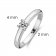 Ti Sento 12212ZI Ladies' Solitaire Ring Silver Image 5