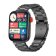 Atlanta 9739/7 Smartwatch in Unisexgröße mit 2 Bändern Schwarz 1