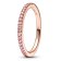 Pandora 182999C01 Damen-Ring Funkelndes Pink Band Roségoldfarben 1