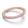 Pandora 182999C01 Damen-Ring Funkelndes Pink Band Roségoldfarben 2