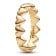 Pandora 68618 Ring Set Herzensreihe Zweifarbig 2