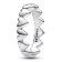 Pandora 68618 Ring Set Herzensreihe Zweifarbig 3