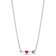 Pandora 393669C01-50 Damen-Kette Silber Pfeil und Muranoglasherz 1