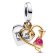 Pandora 763622C01 Charm-Anhänger Herz und Pfeil Zweifarbig 1