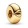 Pandora 763678C00 Clip Charm Round Gold Tone 1
