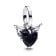 Pandora 793626C01 Mini Charm-Anhänger Silber Geflügeltes Herz 1