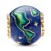 Pandora 762431C01 Charm Planet Erde Goldfarben 2