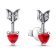 Pandora 28128 Damen Schmuck-Set Halskette und Ohrringe Pfeil und Herz Silber 3