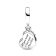 Pandora 792587C01 Dangle Charm Silver Heart-Shaped Box of Chocolates 3