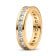 Pandora 163797C01 Damen-Ring Ewigkeit Goldfarben 1