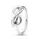 Pandora 193759C01 Damenring Silber Unendlichkeitsknoten 1