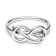 Pandora 193759C01 Damenring Silber Unendlichkeitsknoten 2