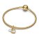 Pandora 763765C01 Doppelter Charm-Anhänger Funkelndes Herz Goldfarben 3