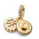 Pandora 763787C01 Charm-Anhänger Geburtstagskuchen Goldfarben 3