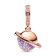 Pandora 28207 Damen-Kette Planet Saturn Roségoldfarben Geschenkset 3