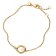 Pandora 563830C01 Damen-Armband mit Perle Goldfarben 1