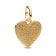 Pandora 763824C00 Charm-Anhänger Herz Goldfarben 1