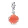 Pandora 793821C01 Charm-Anhänger Silber Muschel 1