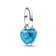Pandora 793827C01 Mini Charm-Anhänger Silber Herz Türkis 1