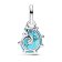 Pandora 793900C01 Silber Charm-Anhänger Blaue Muranoglas Meeresschnecke 2