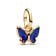 Pandora 28909 Damen-Schmuckset Creolen Schmetterling und Herz Goldfarben 3