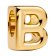 Pandora 763948C00 Mini-Charm Buchstabe B Goldfarben 1