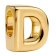 Pandora 763950C00 Mini Charm Letter D Gold Tone 1