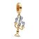 Pandora 763985C01 Dangle Charm Disney Beauty and the Beast Lumière 1