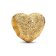 Pandora 764000C00 Charm Goldfarben Matt Herz Mini 1