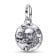 Pandora 794089C01 Medaillon Charm-Anhänger Silber Totenkopf 1