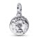 Pandora 794089C01 Medaillon Charm-Anhänger Silber Totenkopf 2
