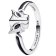 Pandora 194223C01 Ladies' Ring Marvel Black Panther Silver 1