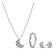 Pandora 21122 Schmuck-Set für Damen Silber Kette, Ohrringe und Ring Mond 1