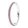 Pandora 192999C02 Damenring Silber Funkelndes Pinkfarbenes Band 1