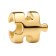 Pandora 764514C00 Charm Goldfarben Puzzleteil Mini 1