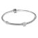 Pandora 21508 Damen-Armband Silber Geschenk-Set mit Mini Kleeblatt matt 1