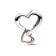 Pandora 21524 Damenarmband Starter-Set Silber Zweifarbiges Unendlichkeitsherz 3