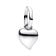 Pandora 21530 Women's Necklace Gift Set Silver Bundle with Mini Heart Pendant 2