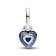 Pandora 21532 Damen-Halskette Geschenkset Silber Blaues Chakra Herz 3