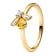 Pandora 164562C01 Damenring Honigbiene Goldfarben 1