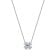 Pandora 394502C01-45 Silver Necklace for Ladies Sparkling Lucky Clover 1
