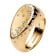 Pandora 164671C01 Ring für Damen Ovaler Siegelring mit Steinbesatz Goldfarben 1
