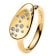 Pandora 164707C01 Siegelring für Damen mit Steinen Besetzt Goldfarben 1