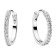Pandora 294649C01 Damen-Creolen Funkelnde Kleine Creolen Silber 1